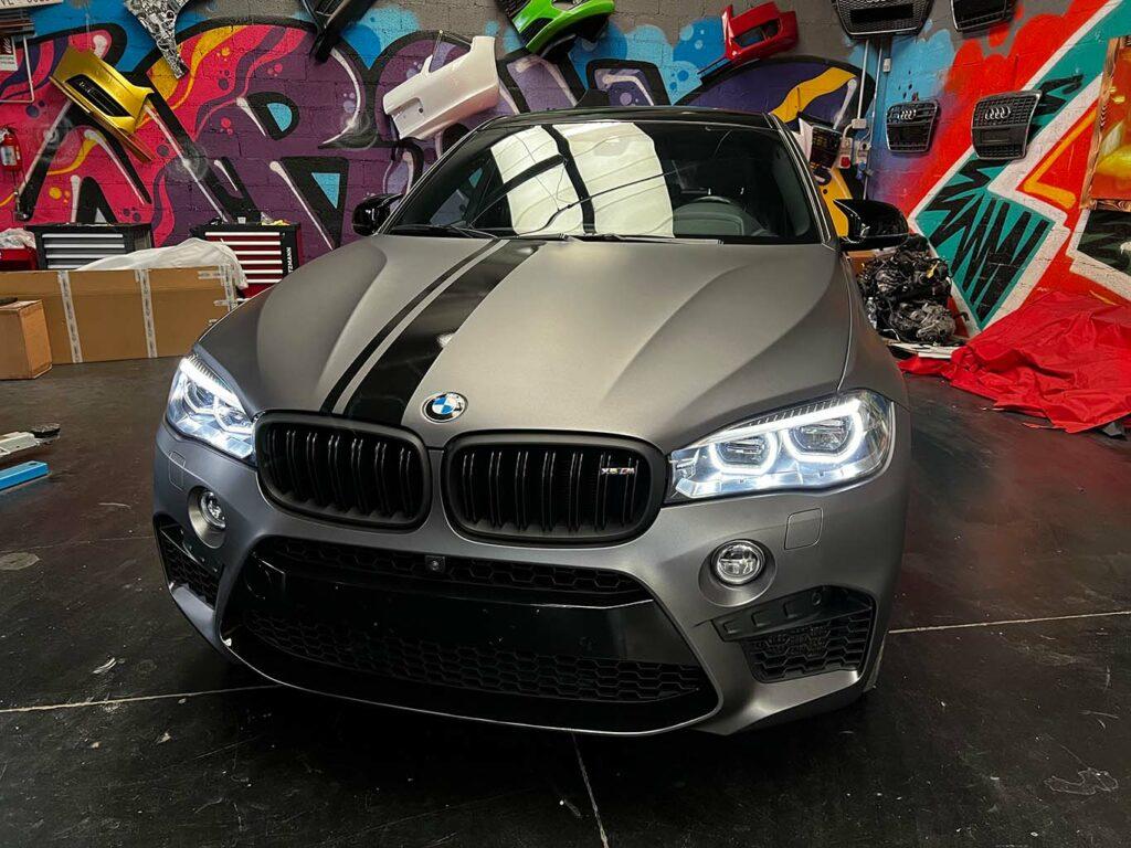 Wrap BMW X6 M grigio