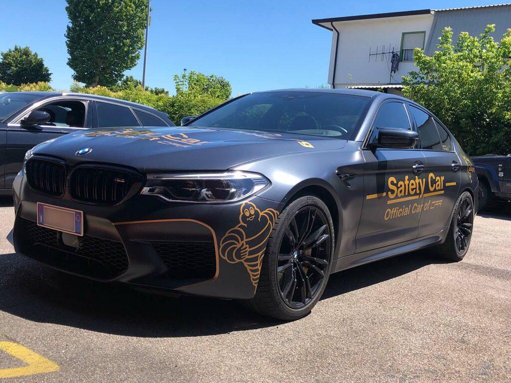 Wrap BMW M5 Safety Car